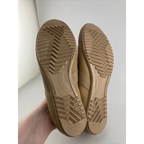 NEW Asahi Running Master Instep Twirler Dance Shoes Canvas, Tan, US 10 -Jpn 27EE - Picture 5 of 8